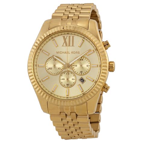 michael kors mens lexington watch|replace movement michael kors 8281.